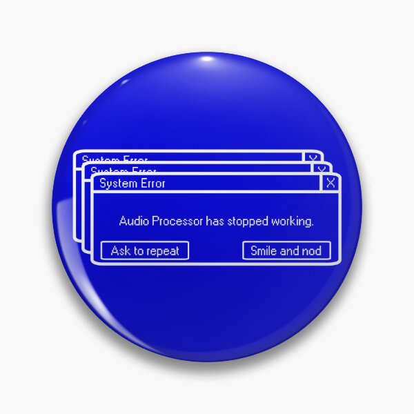 Item preview, Audio System Error designed and sold by PutAShirtOnShop.