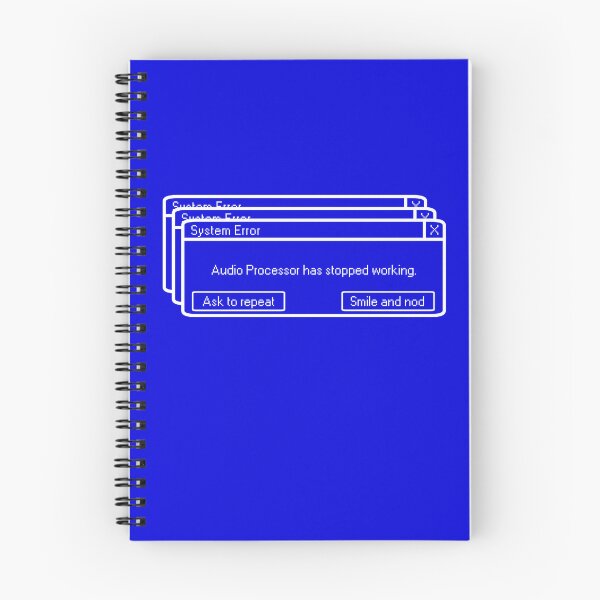 Item preview, Audio System Error designed and sold by PutAShirtOnShop.