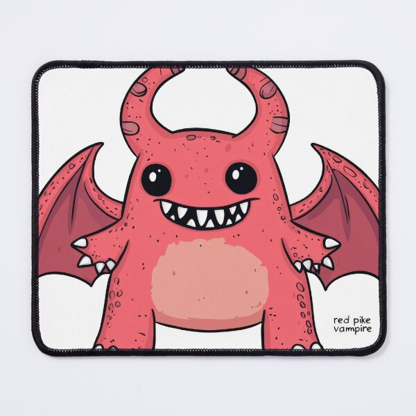 Item preview, Red Pike Vampire designed and sold by WickerStudio.