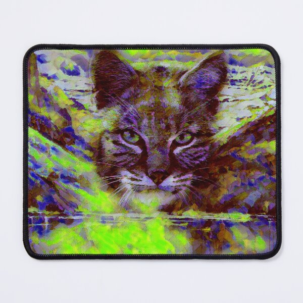 Item preview, WILD CAT IN MOUNTAINS designed and sold by Most1234.