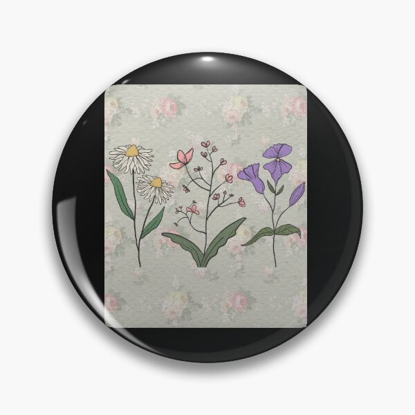 Item preview, Vintage Botanical Vintage Romantic Wild Flower designed and sold by MarcelooArt.