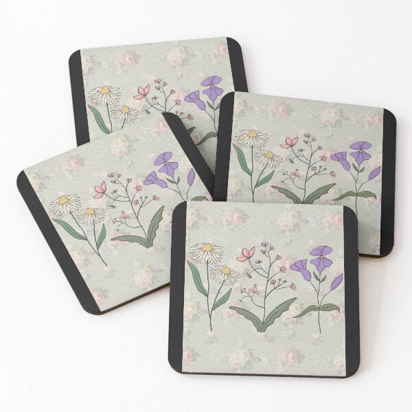 Item preview, Vintage Botanical Vintage Romantic Wild Flower designed and sold by MarcelooArt.