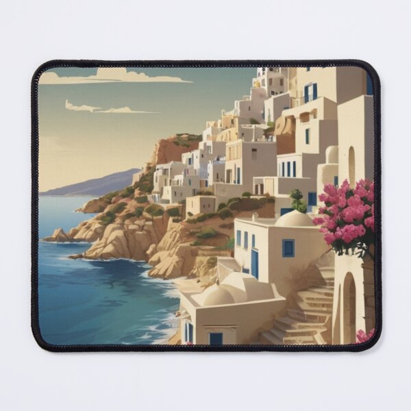 Item preview, 030 Vintage Naxos, Greece Poster Design designed and sold by Alexis Art Collection.