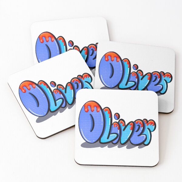 Item preview, Oliver Top 10 best personalized gifts boys and men  personalised Graffiti name Oliver designed and sold by Artonmytee.