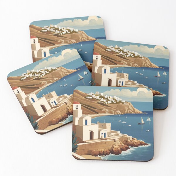 Item preview, 031 Vintage Naxos, Greece Poster Design designed and sold by Alexis Art Collection.