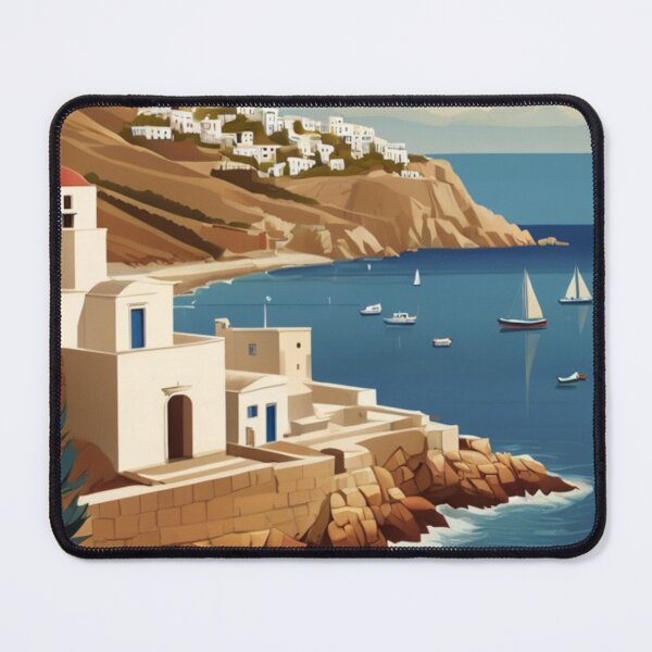 Item preview, 031 Vintage Naxos, Greece Poster Design designed and sold by Alexis Art Collection.