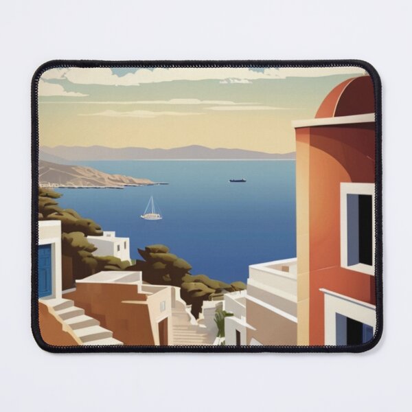 Item preview, 032 Vintage Naxos, Greece Poster Design designed and sold by Alexis Art Collection.