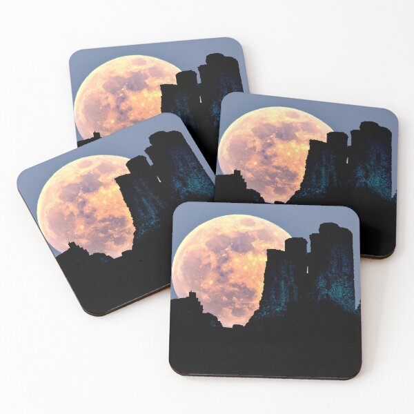 Item preview, Scarborough Castle Supermoon designed and sold by Alisonchambers2.