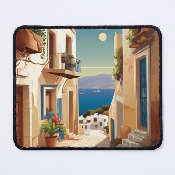 Item preview, 033 Vintage Naxos, Greece Poster Design designed and sold by Alexis Art Collection.