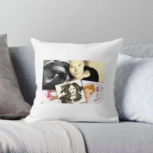 Cross to Bare - Lenny Laverne Throw Pillow