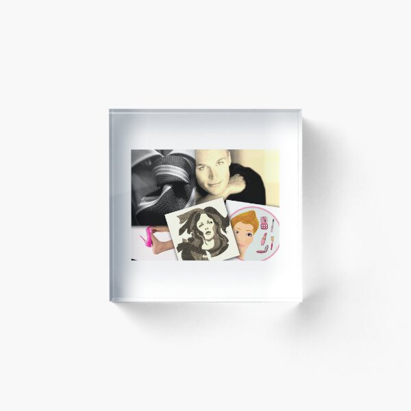 Cross to Bare - Lenny Laverne Acrylic Block