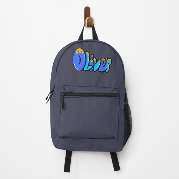 Item preview, Oliver name in blue with yellow drips Top 10 best personalized gifts boys and men personalised Graffiti name Oliver designed and sold by Artonmytee.