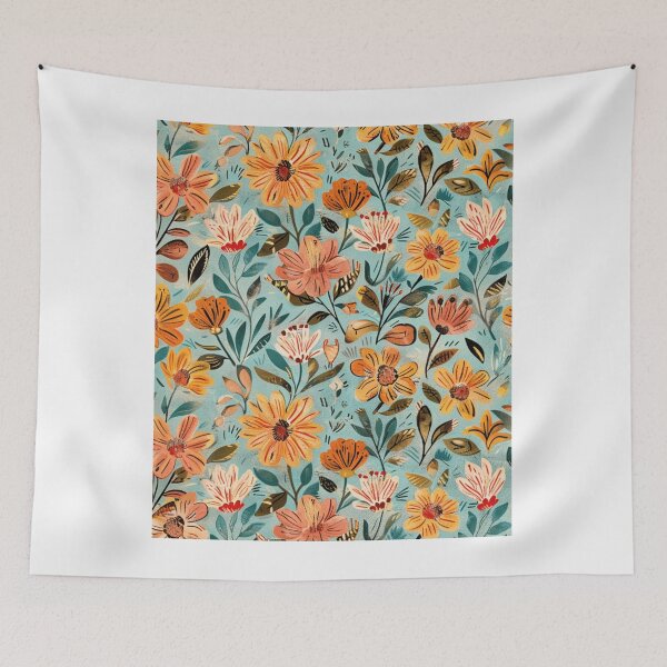 Item preview, Vintage Botanical Vintage Romantic Wild Flower designed and sold by MarcelooArt.