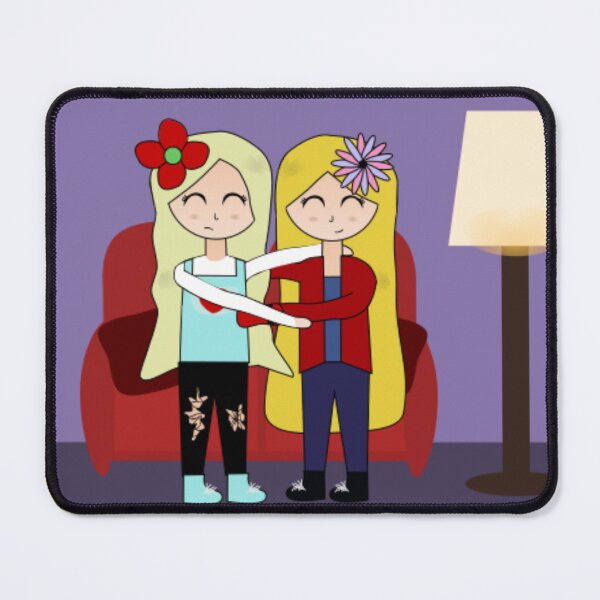 Item preview, Delayney and Eve Hugging designed and sold by GooglyEyes-.