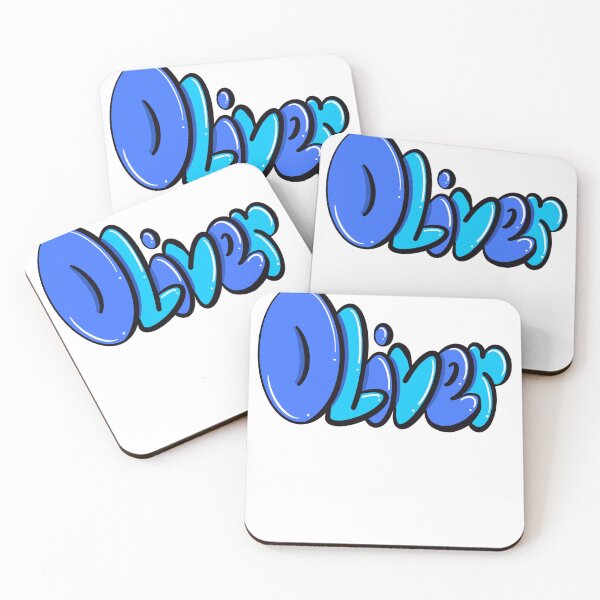 Item preview, Oliver name in blue Top 10 best personalized gifts boys and men  personalised Graffiti name Oliver designed and sold by Artonmytee.