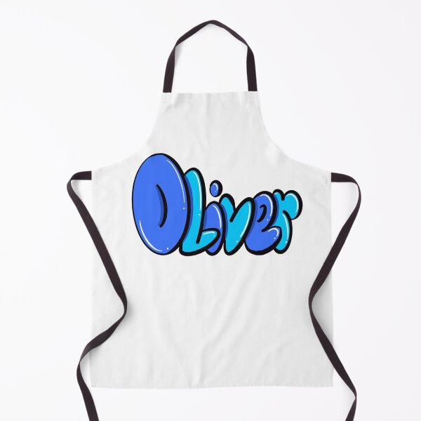 Item preview, Oliver name in blue Top 10 best personalized gifts boys and men personalised Graffiti name Oliver designed and sold by Artonmytee.