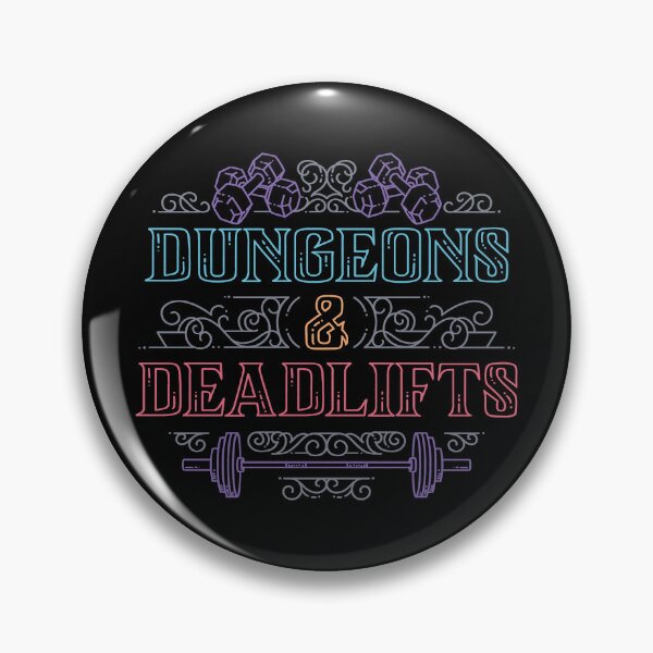 Item preview, Dungeons and Deadlifts designed and sold by polliadesign.
