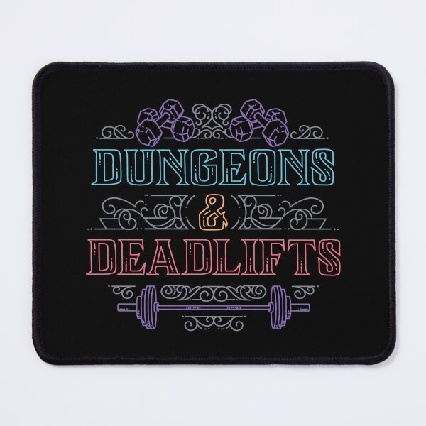 Item preview, Dungeons and Deadlifts designed and sold by polliadesign.