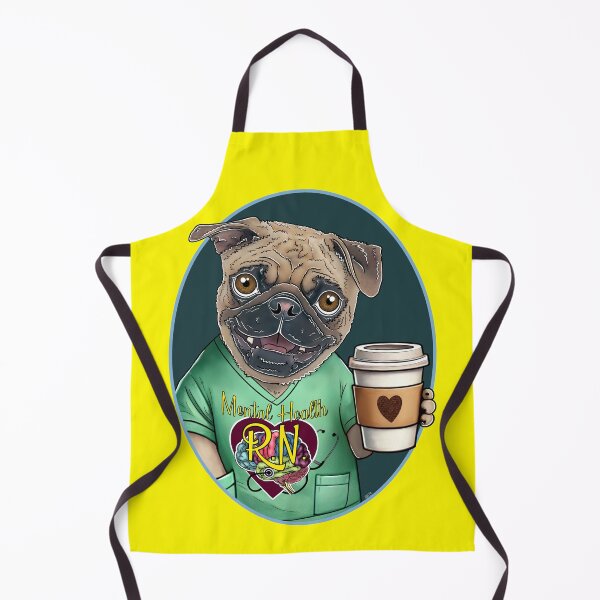 Item preview, Psych Nurse Puggy designed and sold by FivePugs.