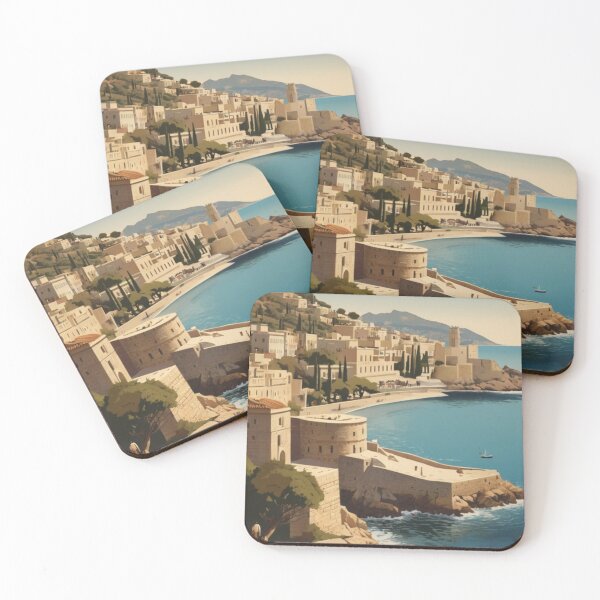 Item preview, 036 Vintage Rhodes, Greece Poster Design designed and sold by Alexis Art Collection.