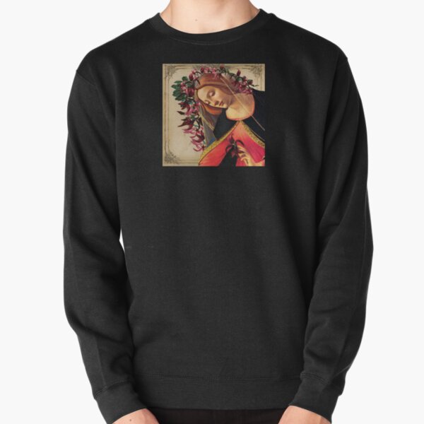 She Wore a Crown of Amaryllis Pullover Sweatshirt