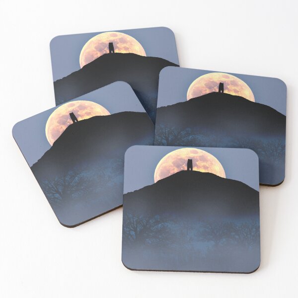 Item preview, Glastonbury Tor Supermoon designed and sold by Alisonchambers2.