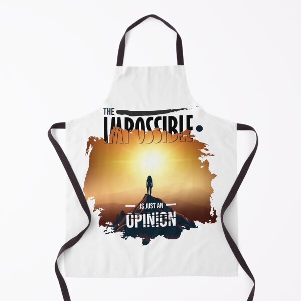 Item preview, The Impossible is Just an Opinion designed and sold by triskalitech.