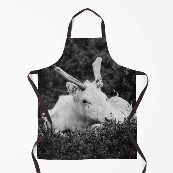 Item preview, The white reindeer bw designed and sold by Jouko Lehto Photography.