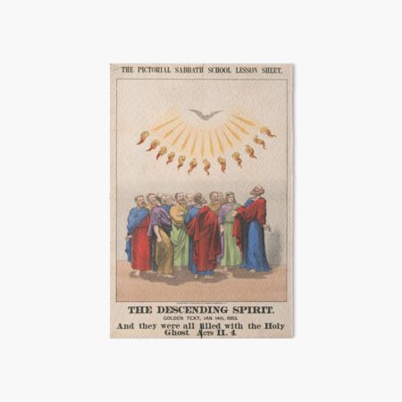 The descending spirit Art Board Print