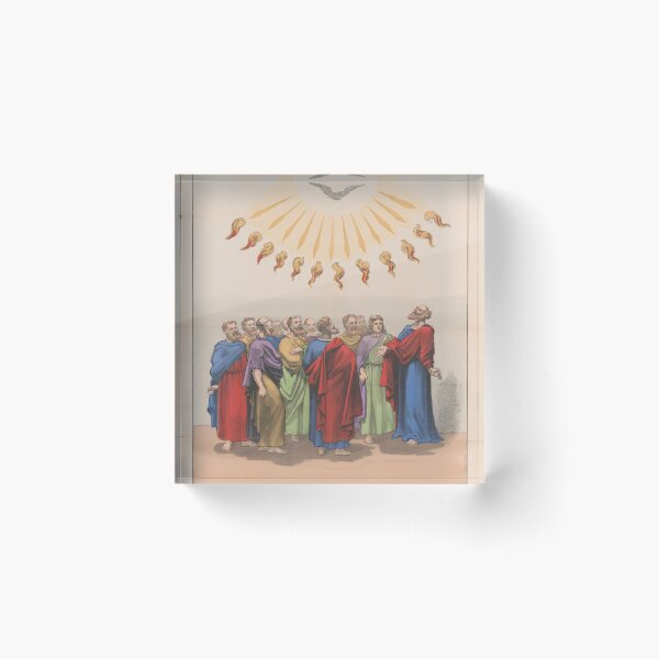 The descending spirit Acrylic Block