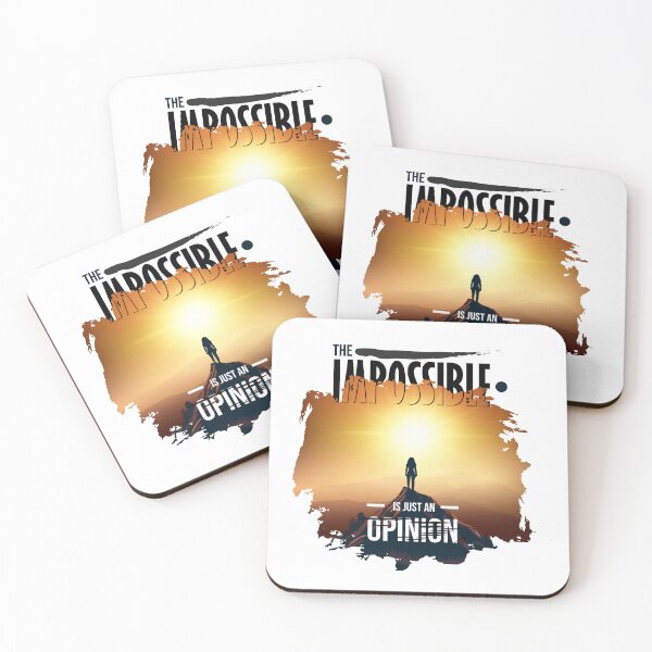 Item preview, The Impossible is Just an Opinion  designed and sold by triskalitech.