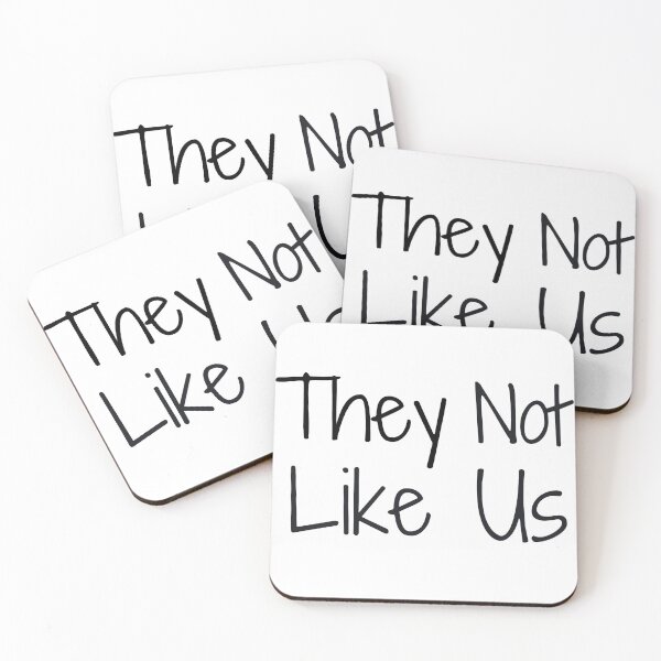 Item preview, They Not Like Us- Black and White v5 designed and sold by KriticalDesigns.