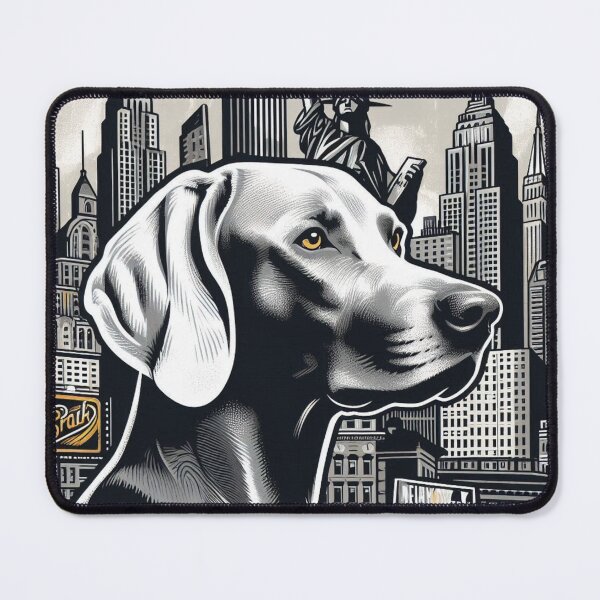 Item preview, Weimaraner Urban Graffiti Vibes - Design Nr 124 designed and sold by WeimTrails.