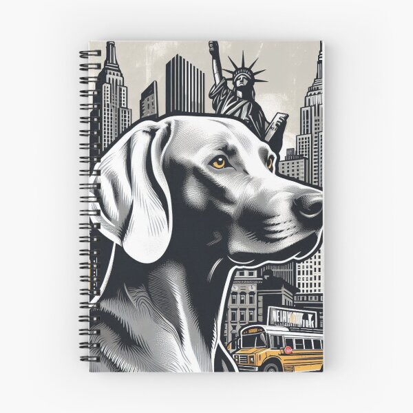 Item preview, Weimaraner Urban Graffiti Vibes - Design Nr 124 designed and sold by WeimTrails.