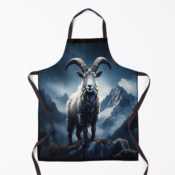 Item preview, Mountain Goat Watercolor designed and sold by BirdsnStuff.