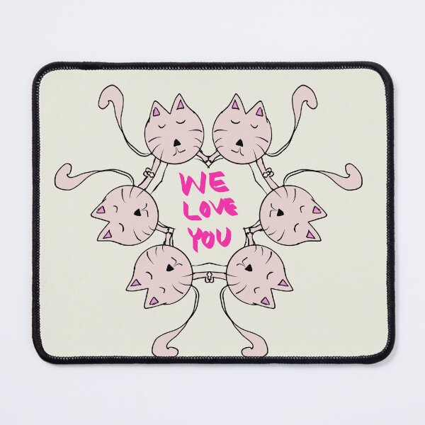 Item preview, Cat love you designed and sold by CatchyMeow.
