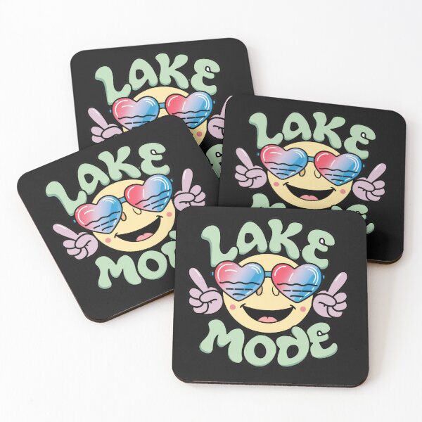 Item preview, Retro Lake Mode Design designed and sold by AlienOccupation.