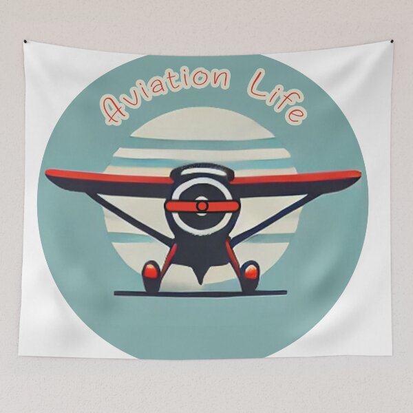 Artikelvorschau, Aviation Life Retro Flugzeug - Vintage Sonnenuntergang Design entworfen und verkauft von AvidRides.