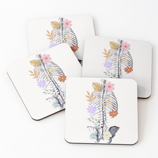 Item preview, Skeleton And Flowers Vintage Botanical Vintage Romantic designed and sold by MarcelooArt.