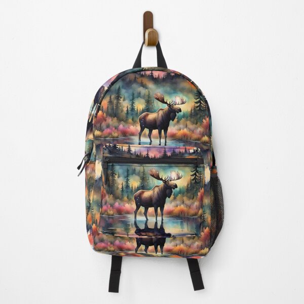 Item preview, Magnificent moose in the autumn forest. designed and sold by Magixa.
