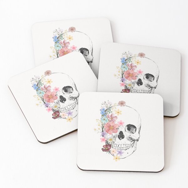 Item preview, Skeleton And Flowers Vintage Botanical Vintage Romantic designed and sold by MarcelooArt.