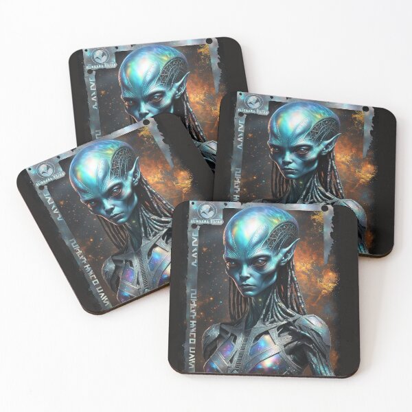 Item preview, Alien girl sign designed and sold by Talpha.