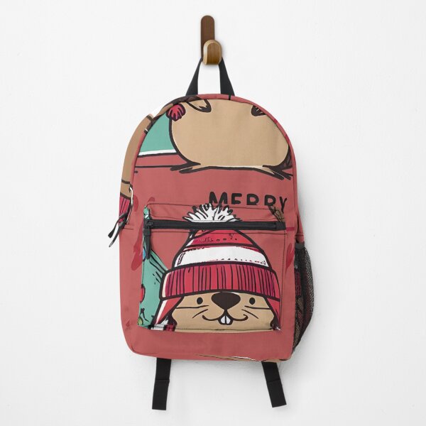 Item preview, Christmas Moose and Beaver Canadian Xmas  designed and sold by HowToCanadian.