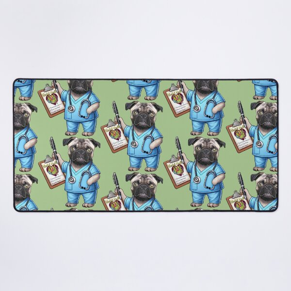 Item preview, Psych Nurse Puggy designed and sold by FivePugs.