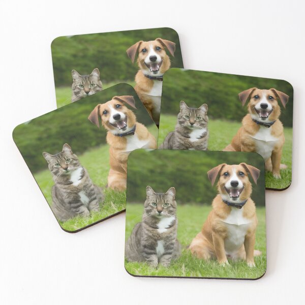 Item preview, cat and dog designed and sold by Mikano2.