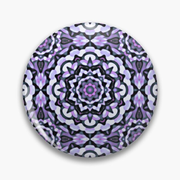 Item preview, Selfmade Mandala - 51 Thick - Lila Blur designed and sold by JoanNinjaHen.