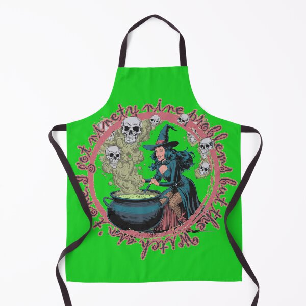 Item preview, Comic Book Witch, Halloween Art, Witch Image, Glowing Potion, Skull Mist Tee, Black Hair Witch, Pointy Hat Witch, Magic Cauldron, Fantasy Picture, Witchcraft Tee, Halloween Design, Witch Illustration, designed and sold by ReFreshU Shop Designs.
