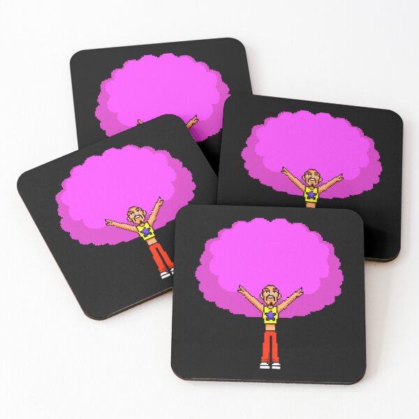 Item preview, Pink Afro Explosion designed and sold by RetroGameChamps.