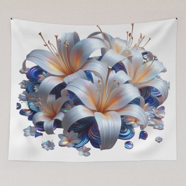 Item preview, White Lilium designed and sold by deniz kaya.