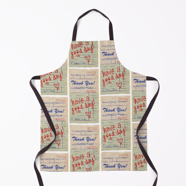 Item preview, Retro Thank you Guest Check Have a nice day vintage restaurant check designed and sold by PIXEL POP DESIGNS - Beyond the Norm!.